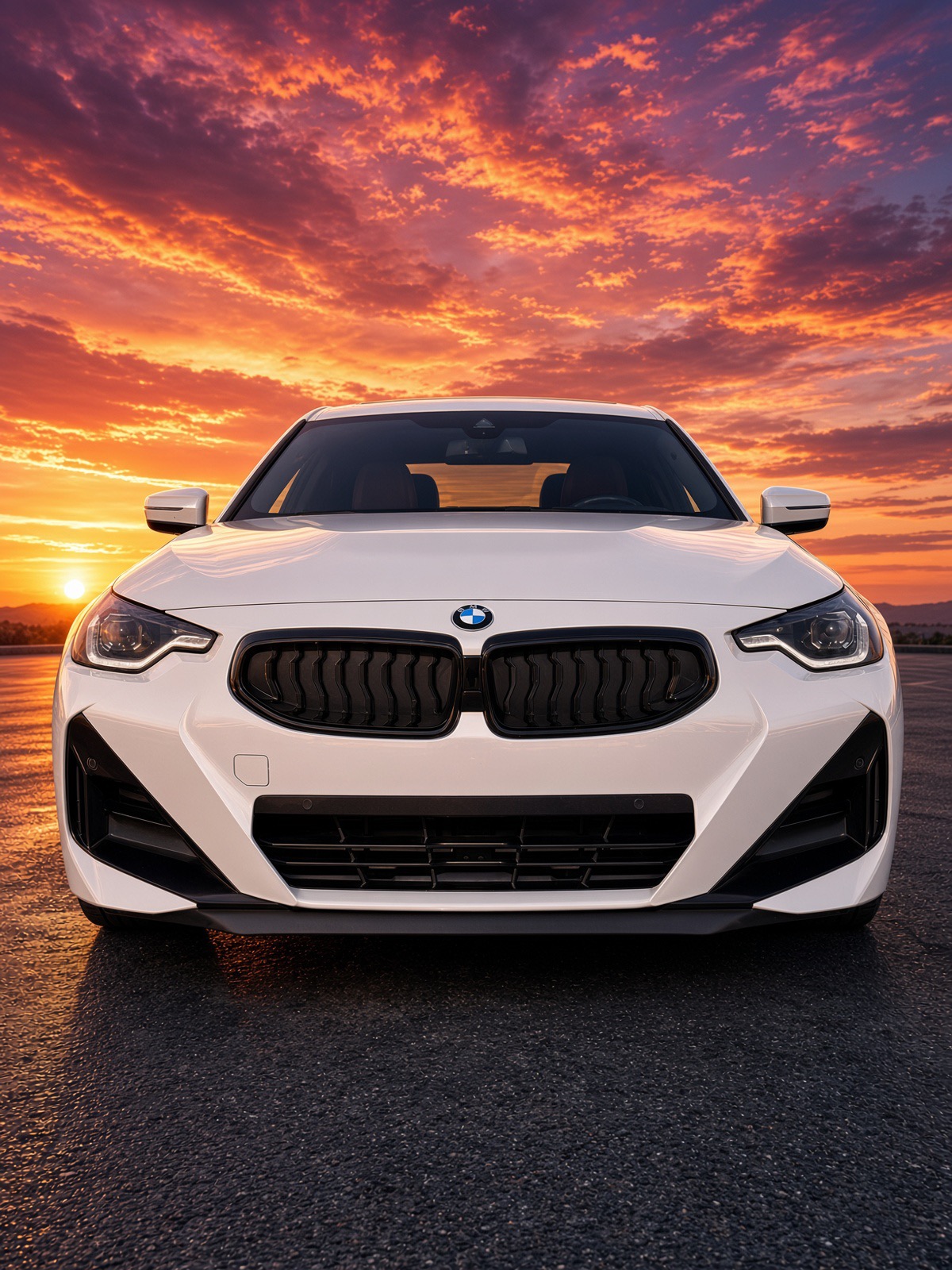2024 BMW 230i M Package — Front view